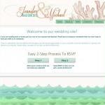 Custom Wedding Website - You Pick Colors, Theme,..