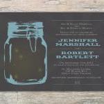 Mason Jar Invitation - Printable For Wedding Or..